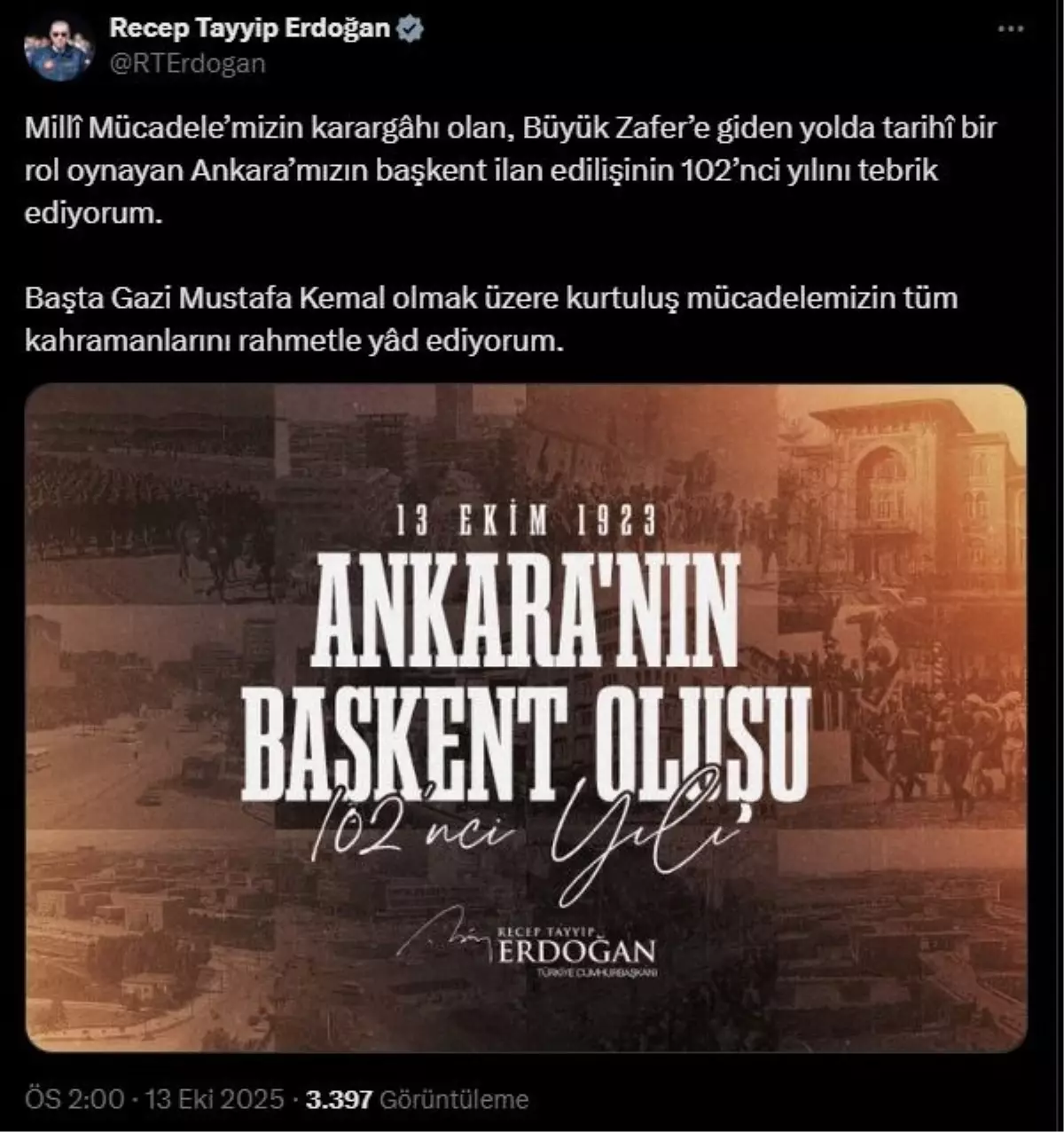 cumhurbaskani erdogan ankaranin baskent ilan edilisinin 102 yilini kutladi b2H8if9I.jpg