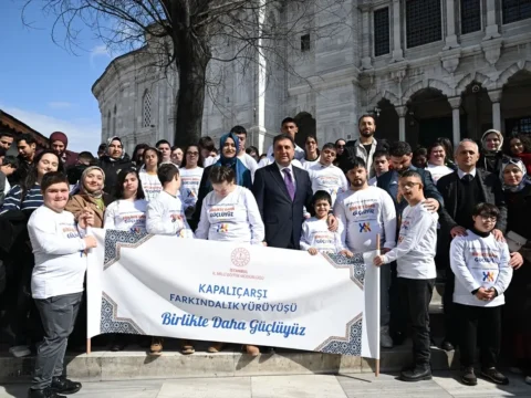 Down Sendromu Farkındalığını Artıran Yürüyüş İstanbul’da Gerçekleşti