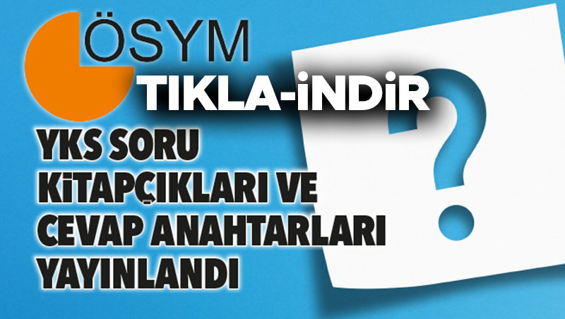 YKS SORULARI VE CEVAP ANAHTARI 2026 KİTAPÇIKLARI PDF GÖRÜNTÜLEME EKRANI – TIKLA İNDİR | Son dakika: ÖSYM YKS 2026 sınavı (AYT – TYT- YDT) soruları ve cevapları yayınlandı! 2026-YKS Temel Soru Kitapçıkları ve Cevap Anahtarları ÖSYM görüntüleme ekranı!