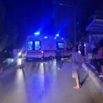 Otomobille carpisan motosikletin surucusu agir yaralandi 848WZKtq