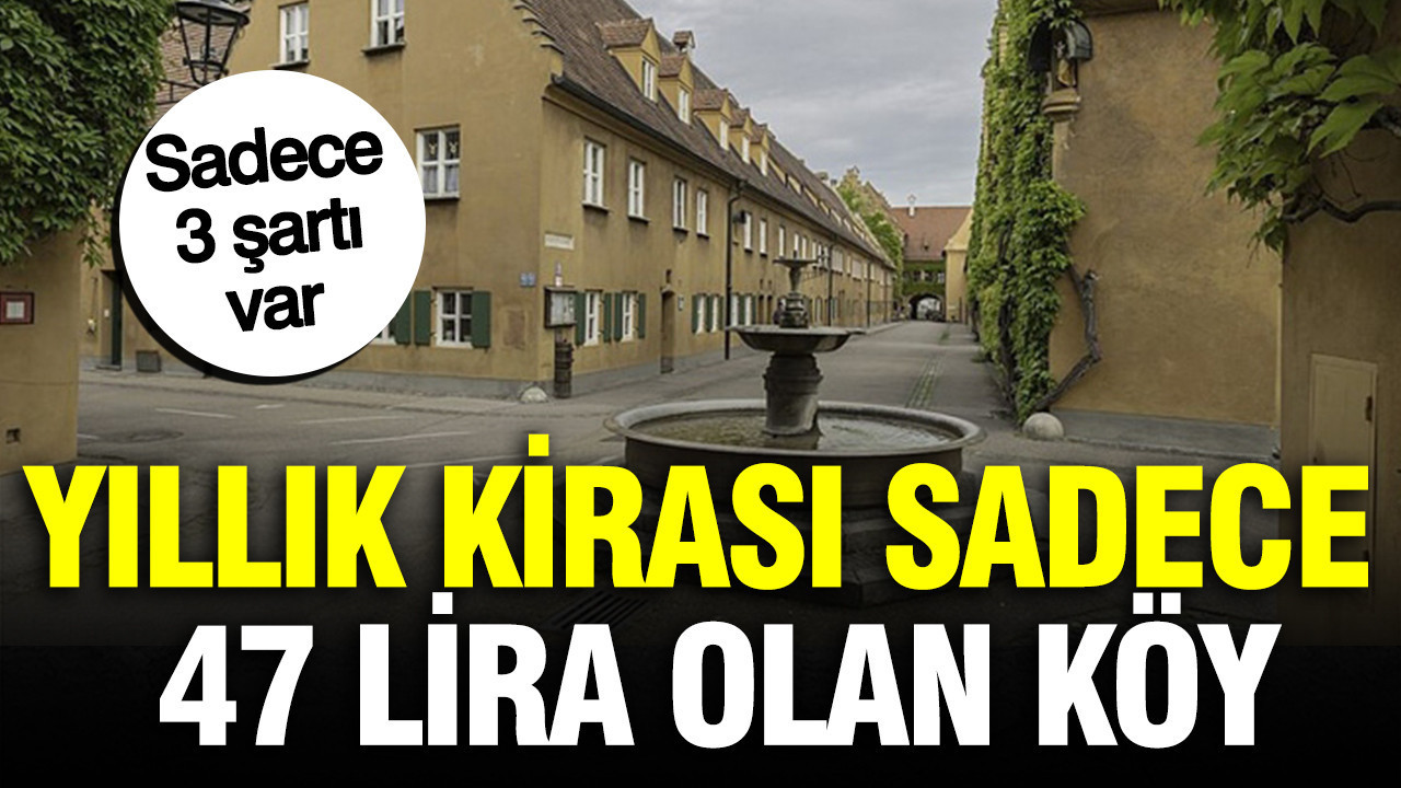 Yıllık kirası sadece 47 lira olan köy: 3 şartı belli oldu Yillik kirasi sadece 47 lira olan koy 3 sarti belli oldu 7OfQsBC2